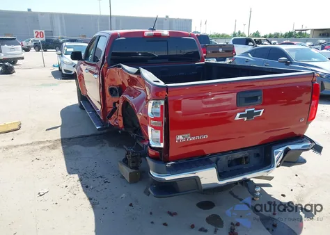 2016 Chevrolet Colorado Lt from USA, damaged, VIN 1GCGSCE34G1209999
